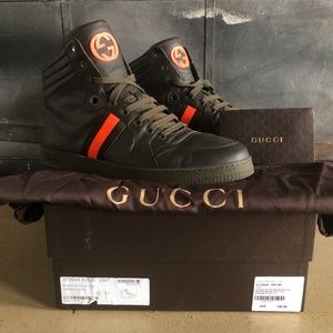 Gucci Men's GG Viaggio High-Top Sneaker